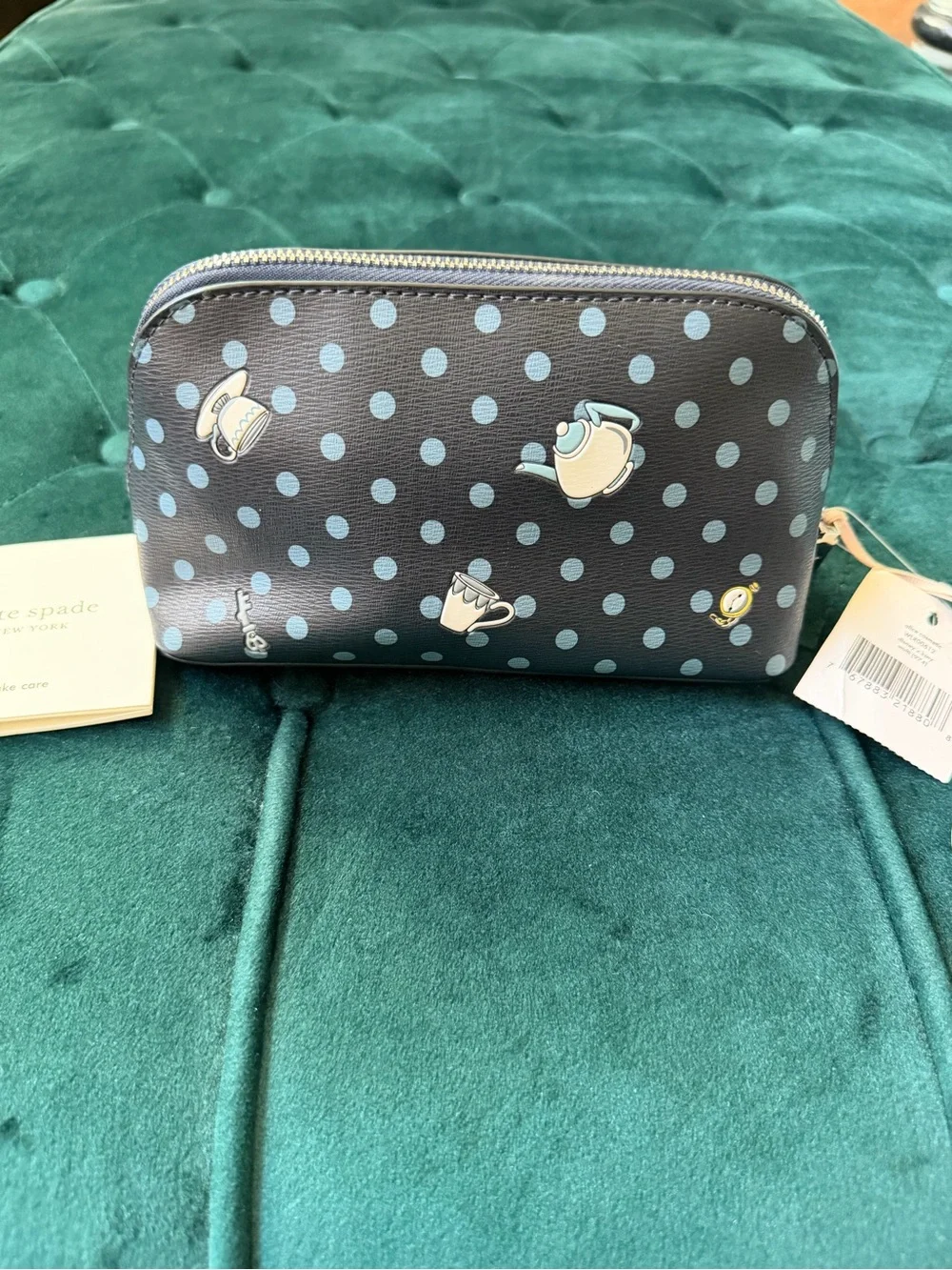 Disney x Kate Spade Alice in Wonderland Cosmetic Pouch